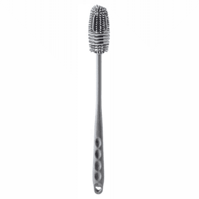Baby Bottle Brush - Silicone Bottle Washer Brush with Long Handle for Effective Cleaning of Bottles, Glass Cups, Thermoses, and All Containers