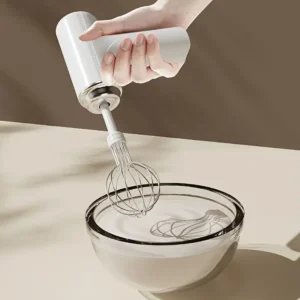 Cordless Electric Hand Mixer, Stainless Steel Whisk selling on primezon